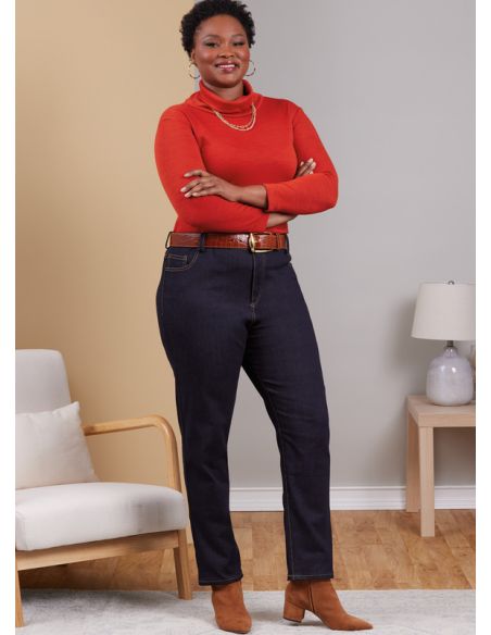 Patron Butterick 6912/W2 - Jean