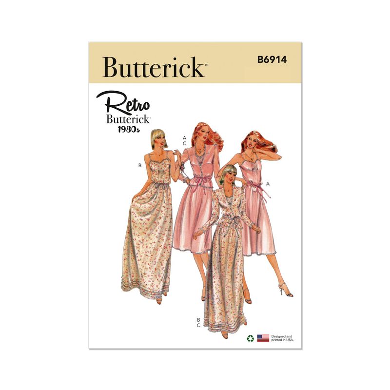 Patron Butterick 6914/A5 - Robe et veste