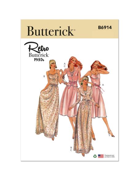 Patron Butterick 6914/A5 - Robe et veste