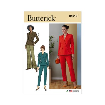Patron Butterick 6915/B5 - Veste et pantalon