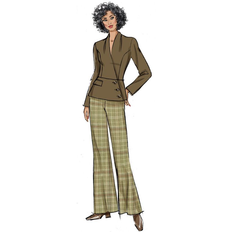 Patron Butterick 6915/B5 - Veste et pantalon
