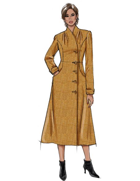 Patron Butterick 6917/D5 - Manteau