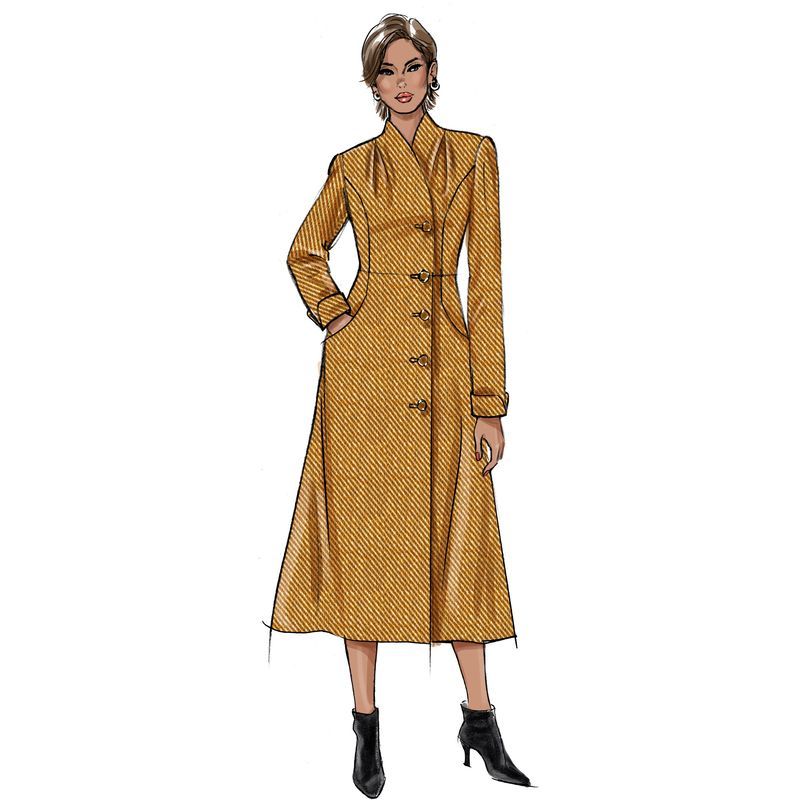 Patron Butterick 6917/D5 - Manteau