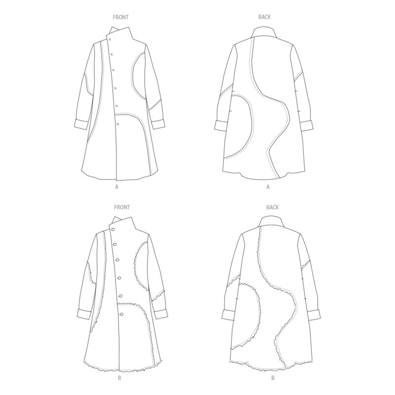 Patron Butterick 6919/B5 - Manteau