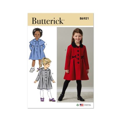 Patron Butterick 6921/CDD - Manteau