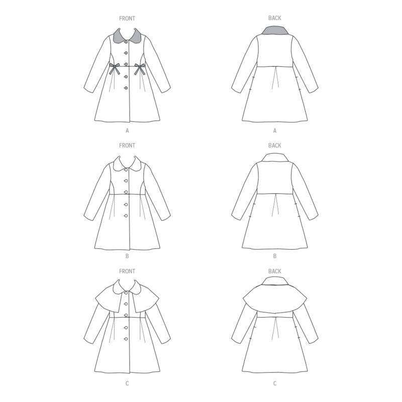 Patron Butterick 6921/CDD - Manteau
