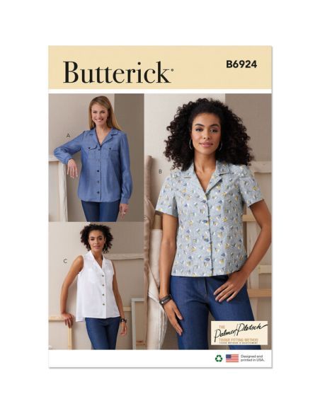 Patron Butterick 6924/B5 - Chemise