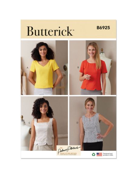 Patron Butterick 6925/B5 - Haut