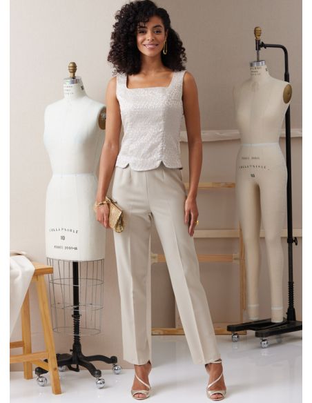 Patron Butterick 6925/B5 - Haut