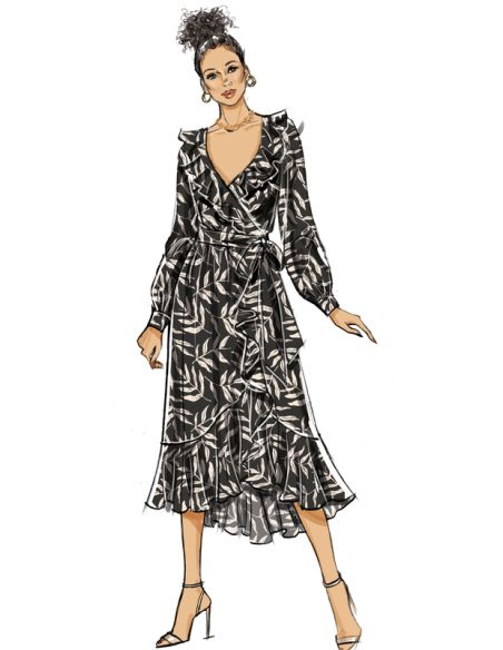 Patron Butterick 6926/D5 - Robe