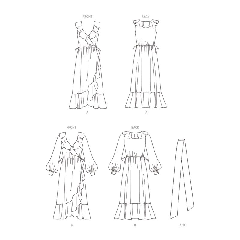 Patron Butterick 6926/D5 - Robe