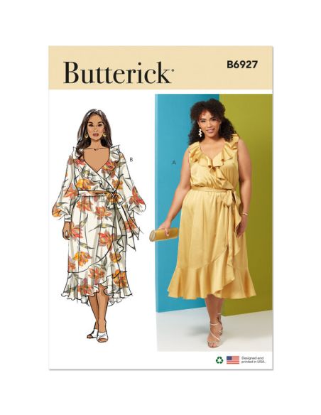 Patron Butterick 6927/W2 - Robe