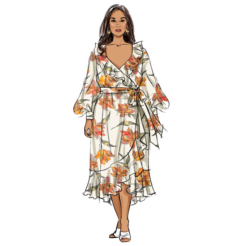 Patron Butterick 6927/W2 - Robe