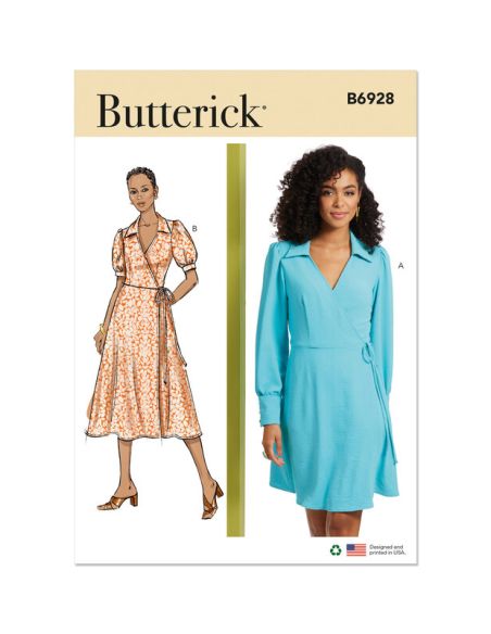 Patron Butterick 6928/B5 - Robe