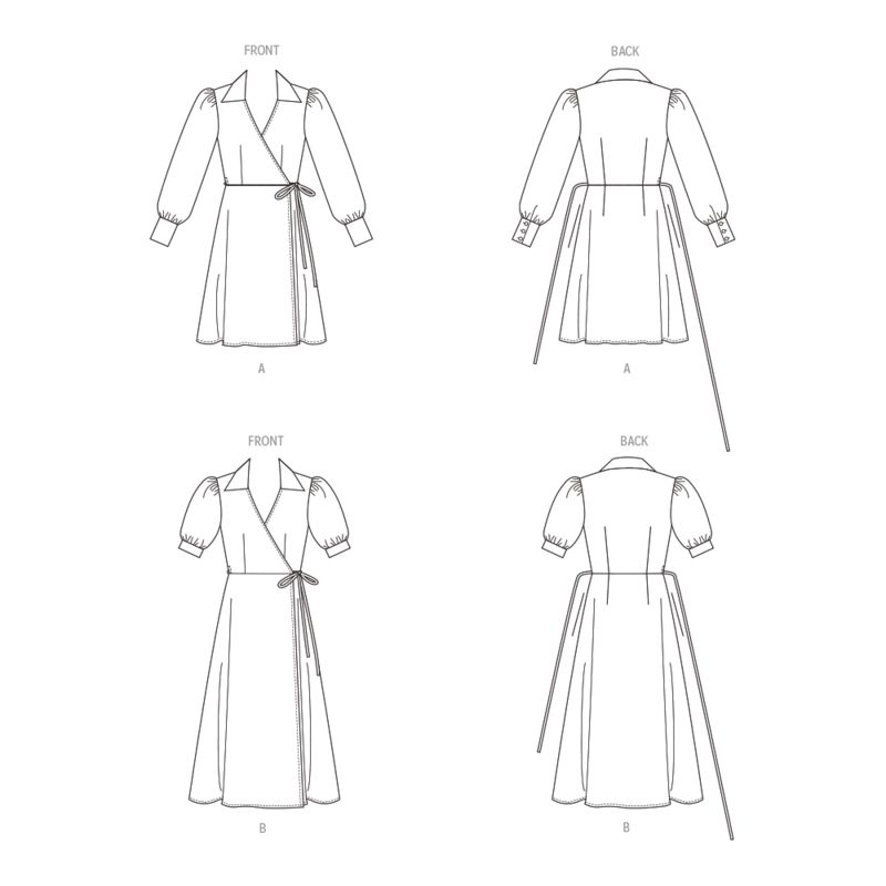 Patron Butterick 6928/B5 - Robe
