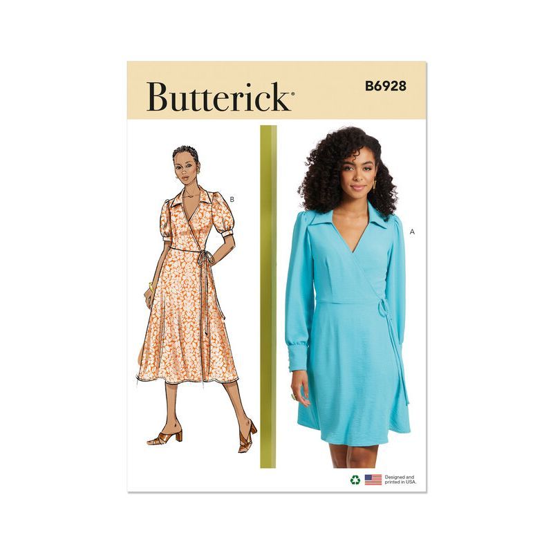 Patron Butterick 6928/B5 - Robe