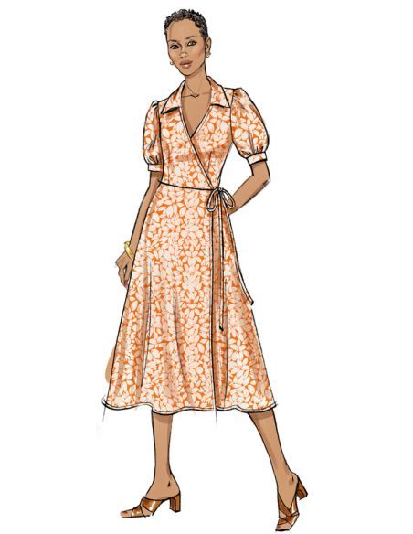 Patron Butterick 6928/B5 - Robe