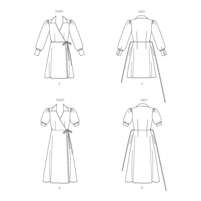 Patron Butterick 6928/B5 - Robe