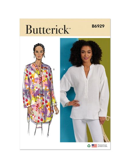 Patron Butterick 6929/B5 - Tunique
