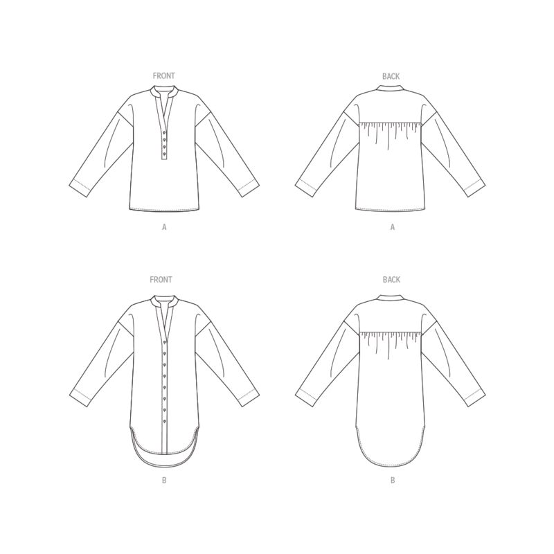 Patron Butterick 6929/B5 - Tunique