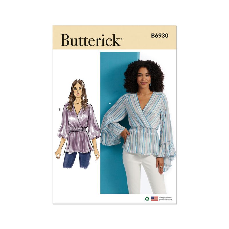 Patron Butterick 6930/D5 - Haut