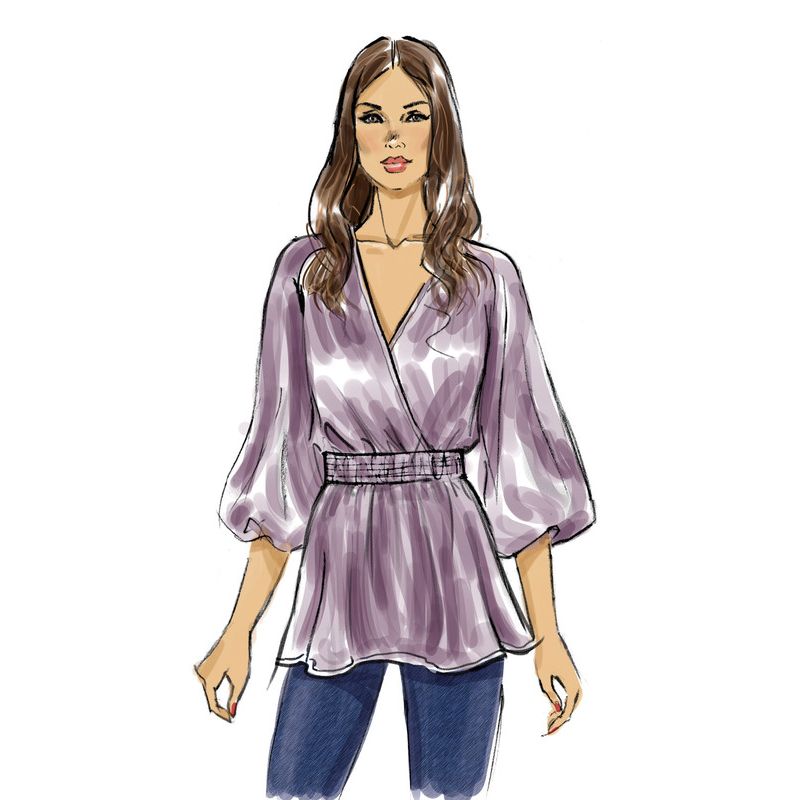 Patron Butterick 6930/D5 - Haut