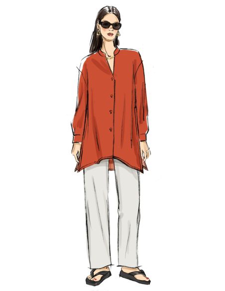 Patron Butterick 6932/K5 - Haut et pantalon