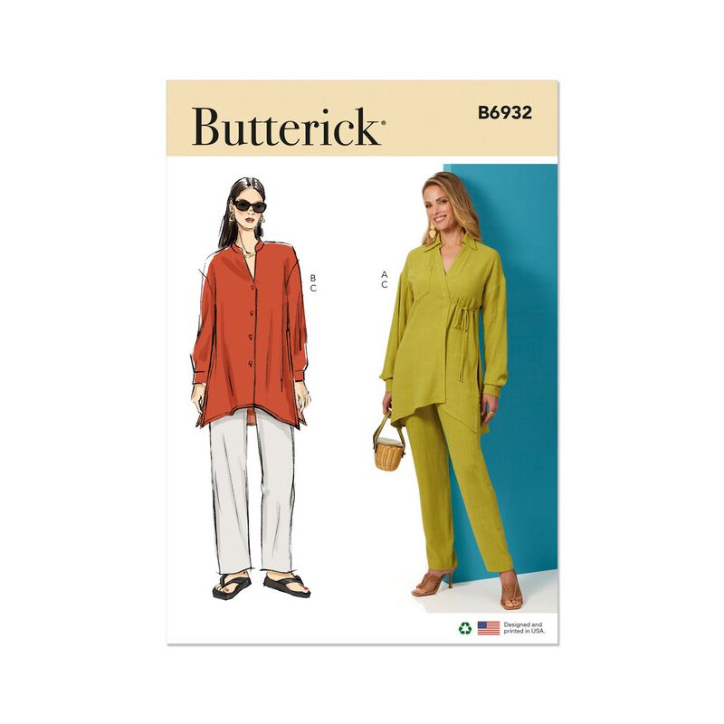 Patron Butterick 6932/K5 - Haut et pantalon