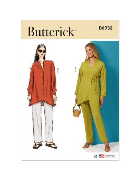Patron Butterick 6932/K5 - Haut et pantalon