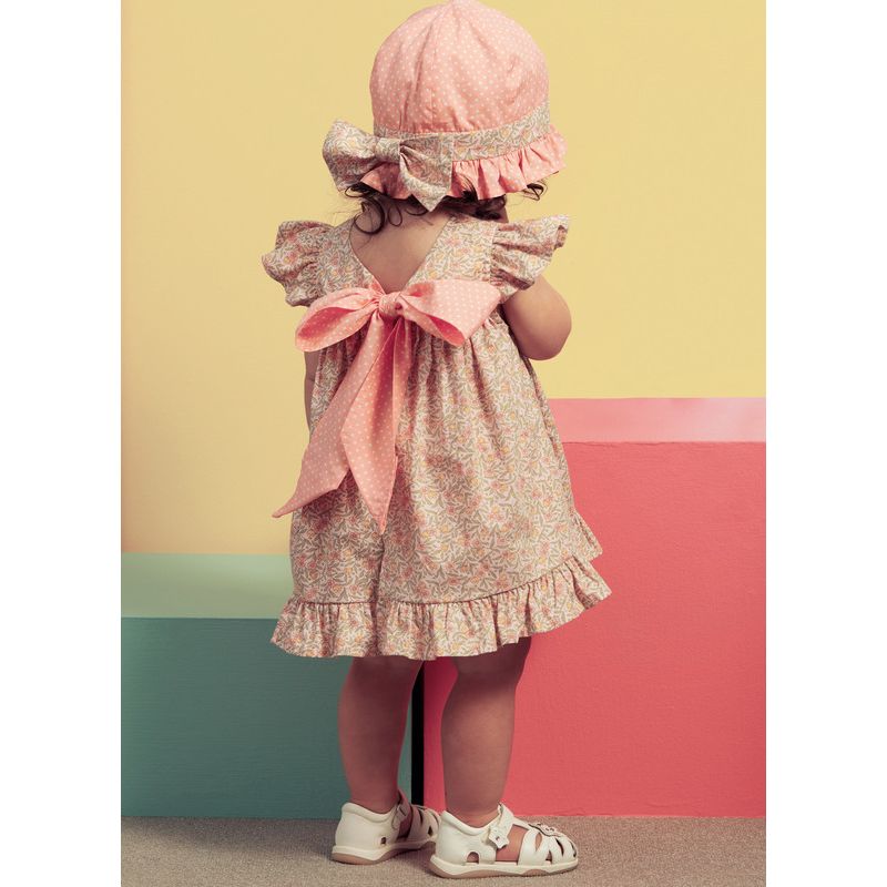 Patron Butterick 6935/A - Haut, culotte et chapeau