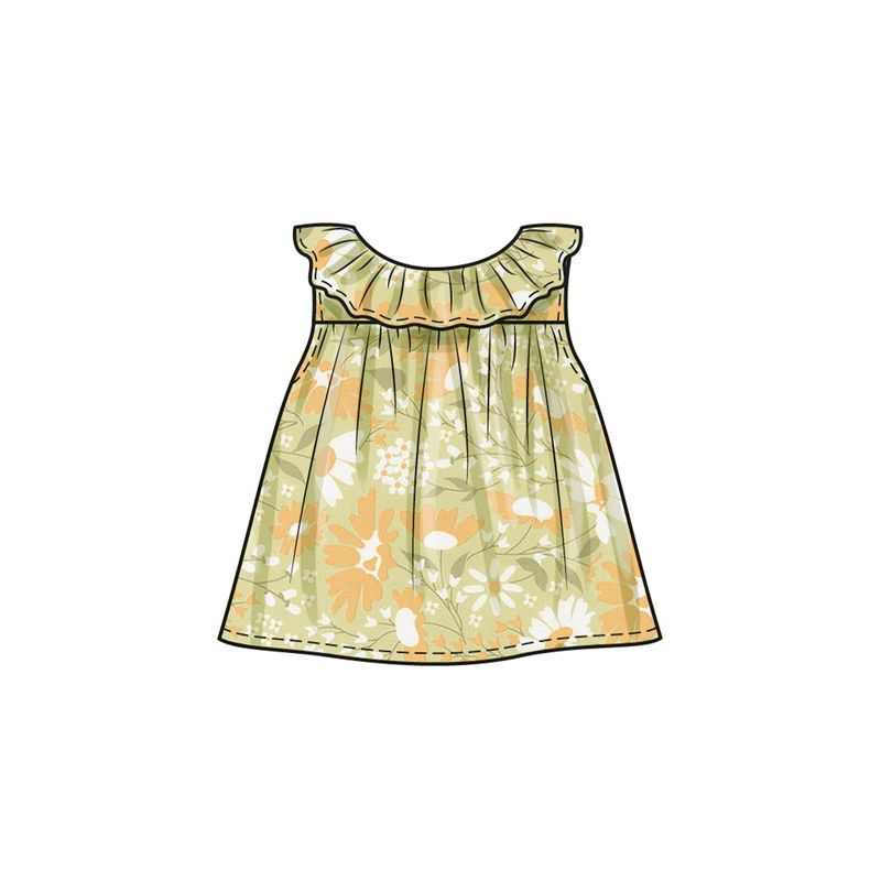 Patron Butterick 6935/A - Haut, culotte et chapeau