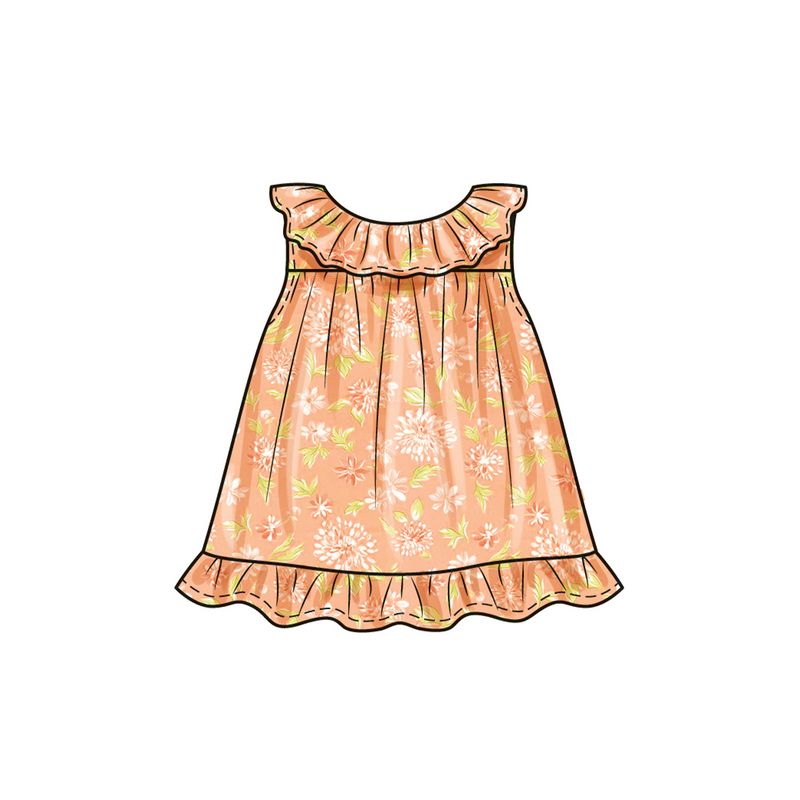 Patron Butterick 6935/A - Haut, culotte et chapeau