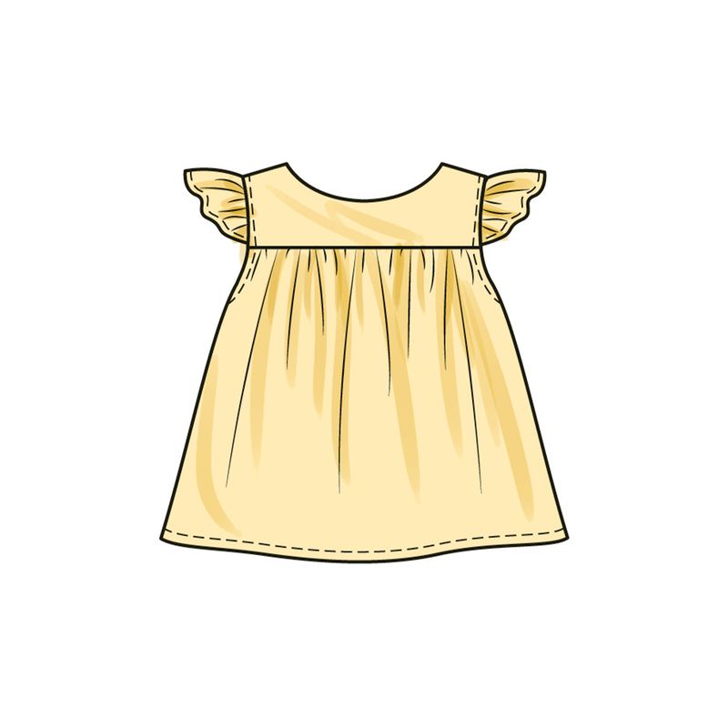 Patron Butterick 6935/A - Haut, culotte et chapeau