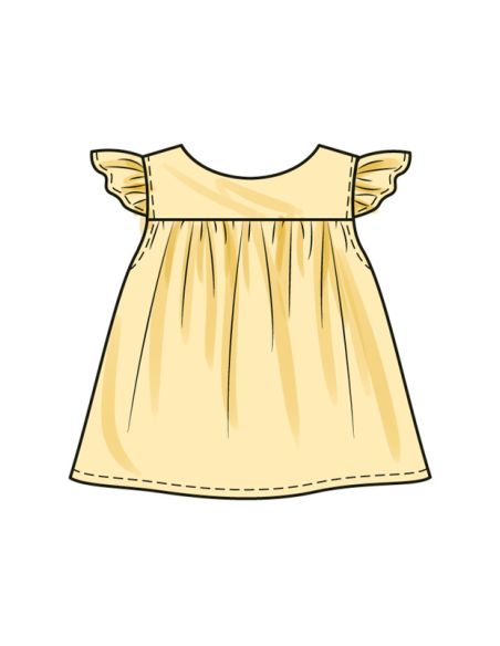 Patron Butterick 6935/A - Haut, culotte et chapeau