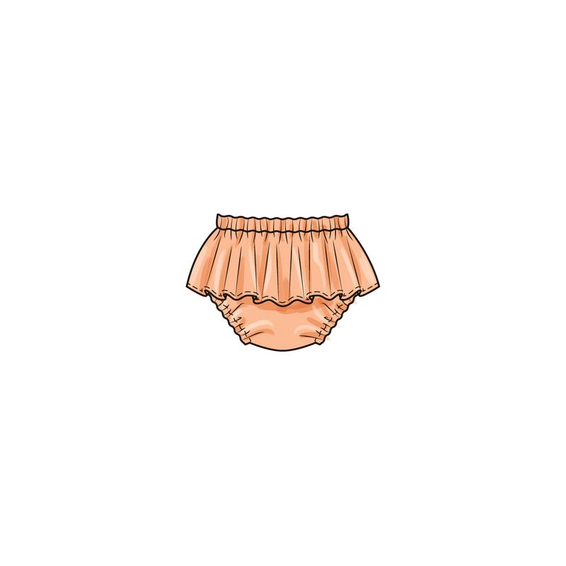 Patron Butterick 6935/A - Haut, culotte et chapeau