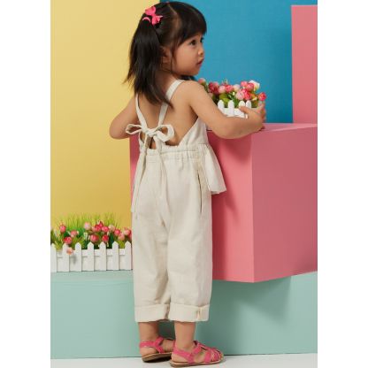 Patron Butterick 6936/A - Salopette et robe 2