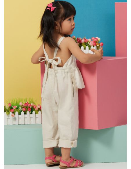 Patron Butterick 6936/A - Salopette et robe