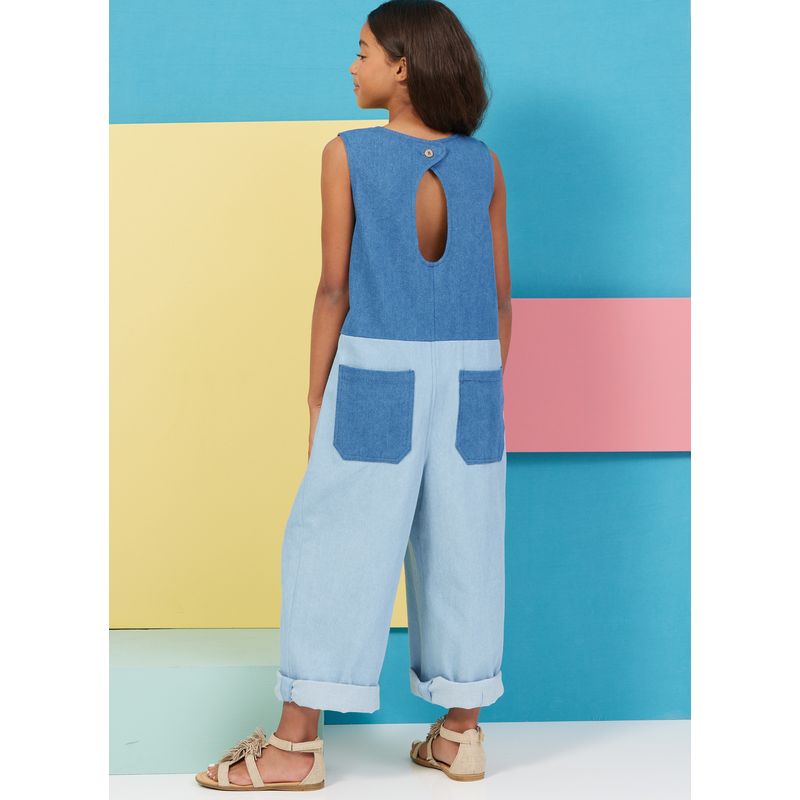 Patron Butterick 6937/CCE - Robe, barboteuse et chapeau