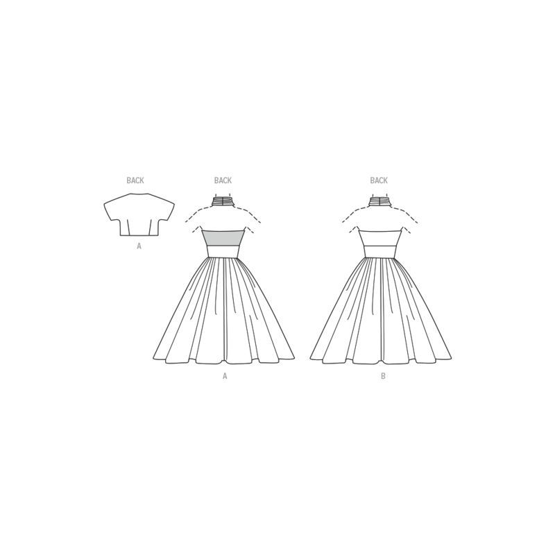 Patron Butterick 6938/A5 - Robe