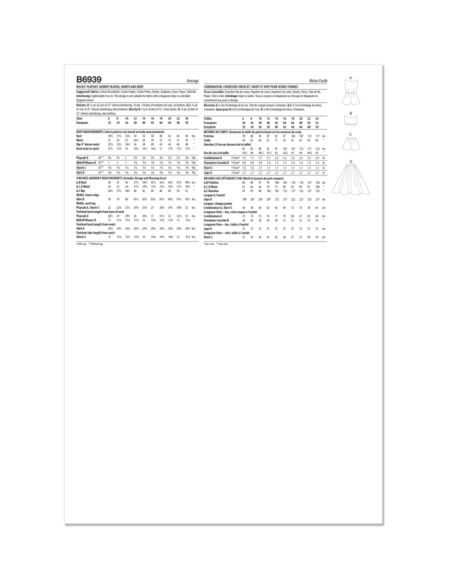 copy of Patron Butterick 6938/A5 - Robe