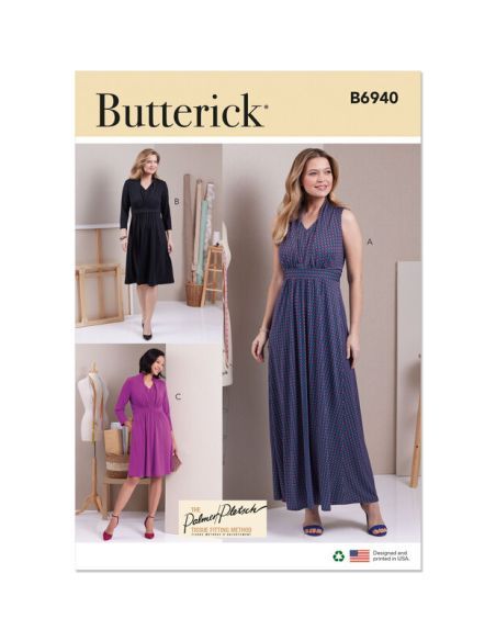 Patron Butterick 6940/D5 - Robe