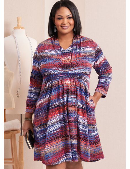 Patron Butterick 6941/W2 - Robe