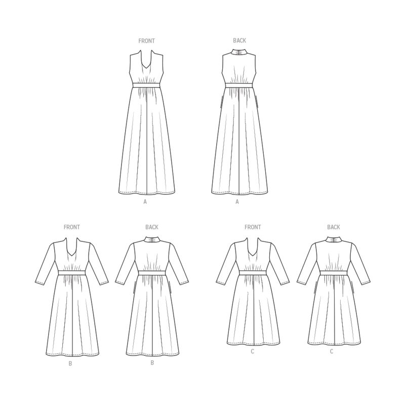 Patron Butterick 6941/W2 - Robe