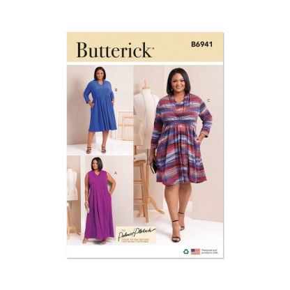 Patron Butterick 6941/W2 - Robe