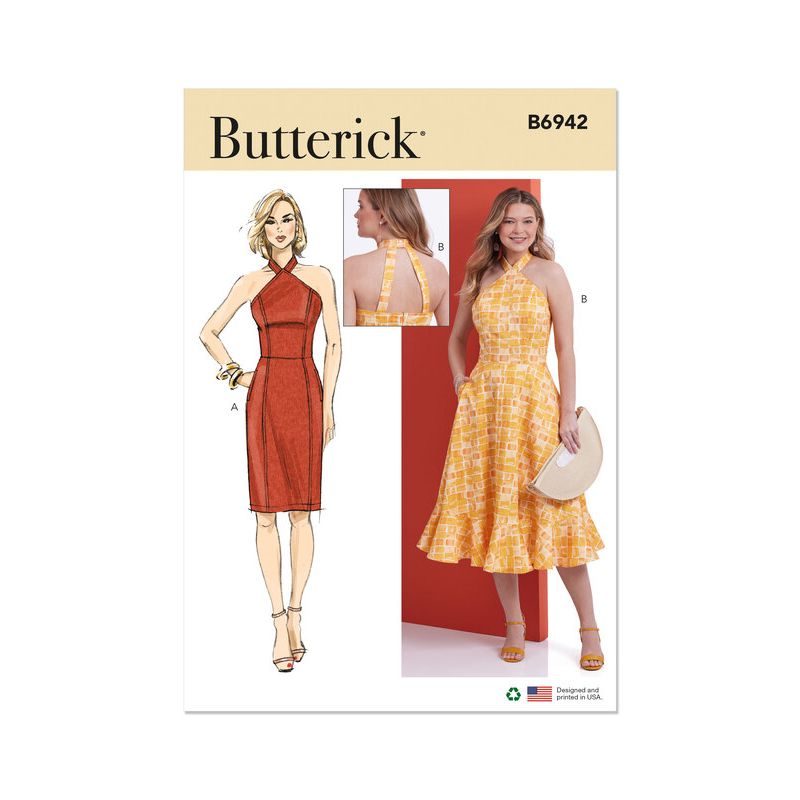 Patron Butterick 6942/B5 - Robe