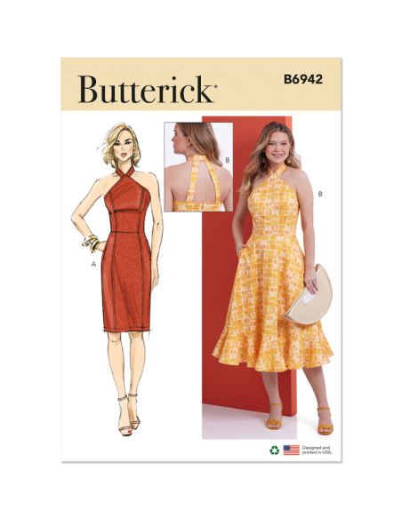 Patron Butterick 6942/B5 - Robe