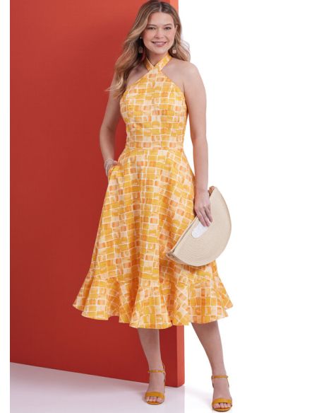 Patron Butterick 6942/B5 - Robe