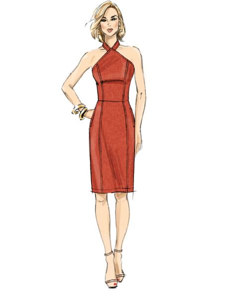 Patron Butterick 6942/B5 - Robe