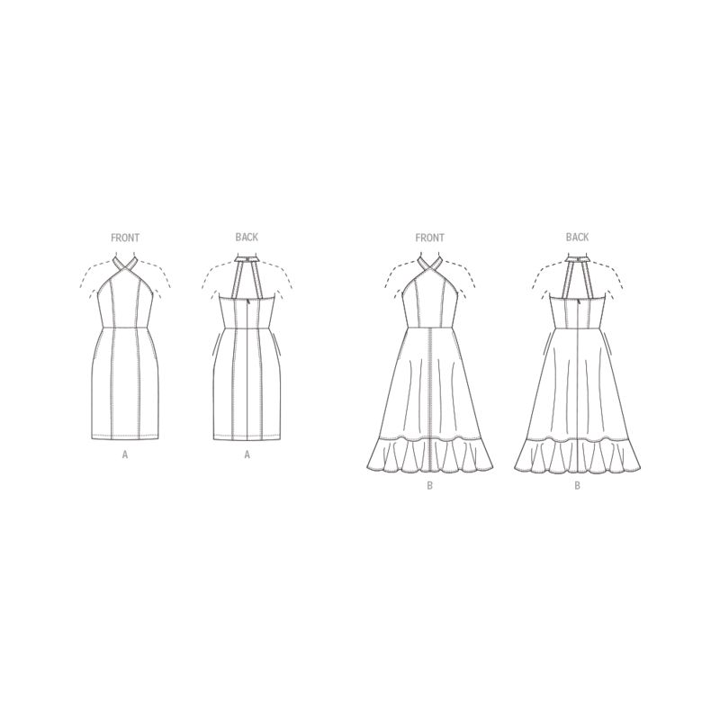 Patron Butterick 6942/B5 - Robe