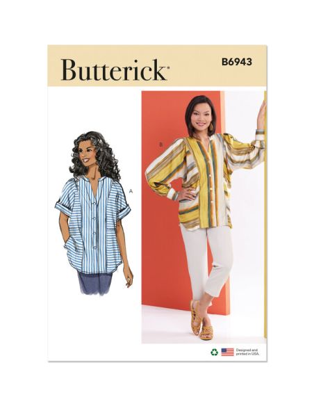 Patron Butterick 6943/B5 - Haut